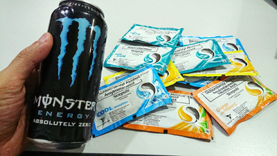 フィリピンの薬用トローチと巨大MONSTER ENERGY