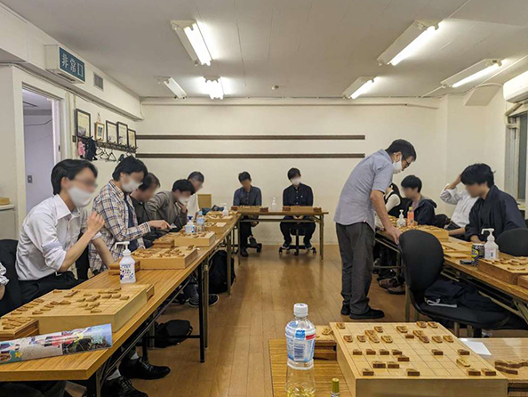 「プロ棋士と将棋✕ITを楽しむ会」の様子