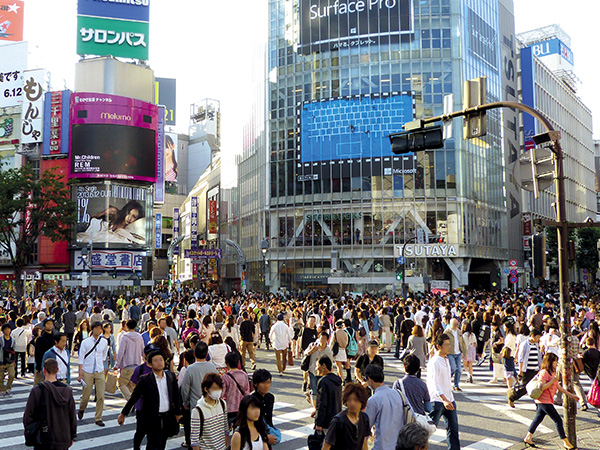 渋谷スクランブル交差点イメージ画像
